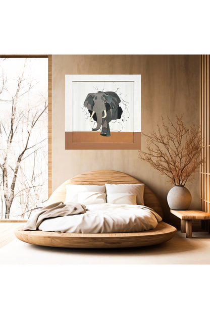 Elephant Coming Through